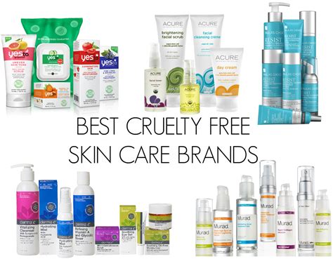 cruelty free skin care.